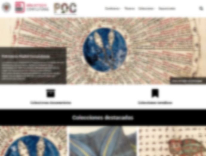Captura del Portal de Patrimonio Digital de la Universidad Complutense de Madrid